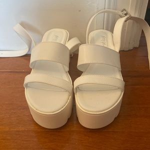 Nasty gal platform sandals